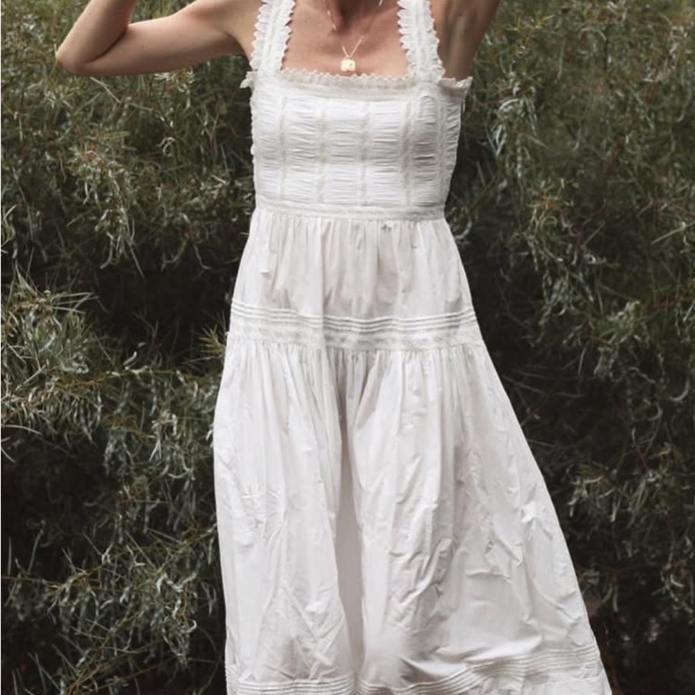 Like new doen arietta dress, worn once, size medium